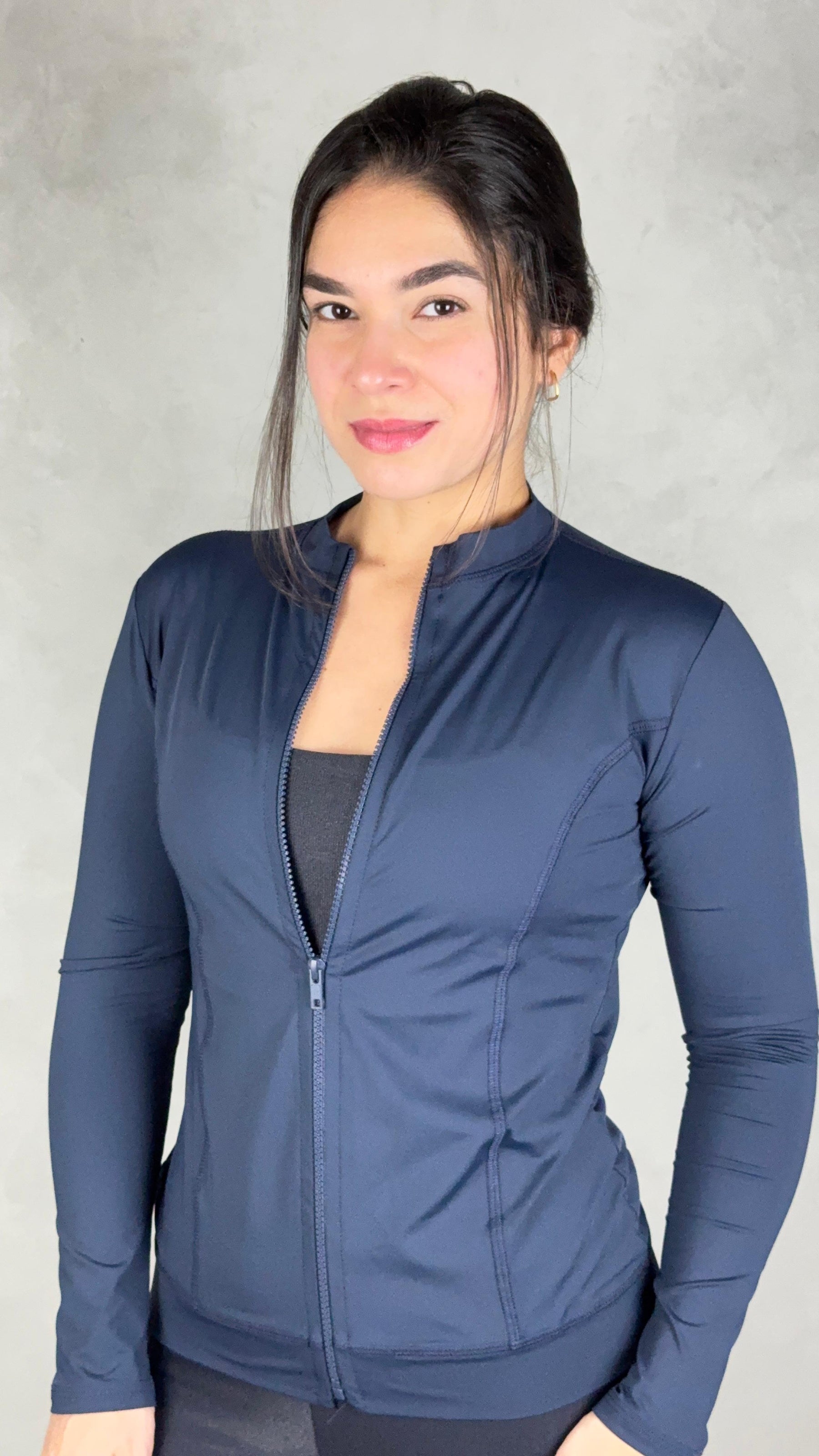 Casaco Fit Vibe - Azul Marinho