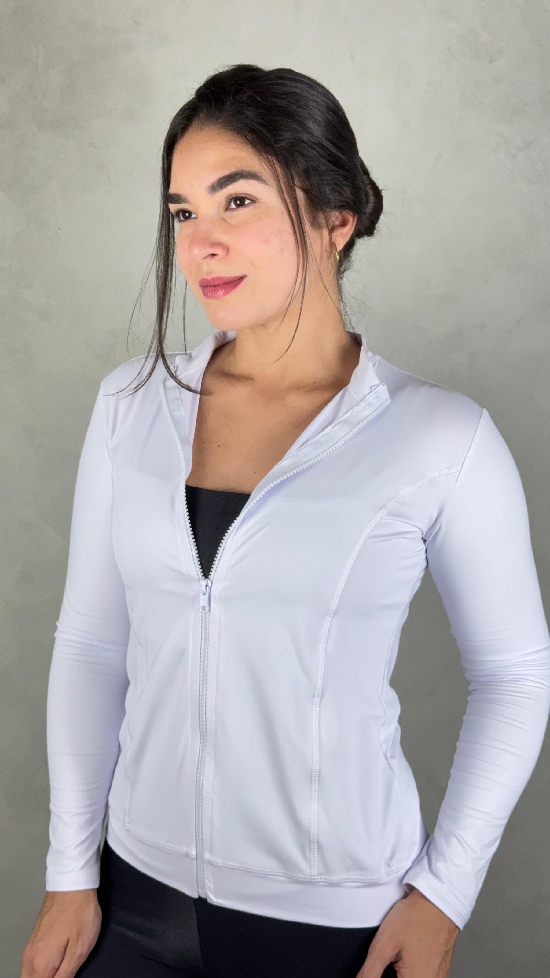 Casaco Fit Vibe - Branco