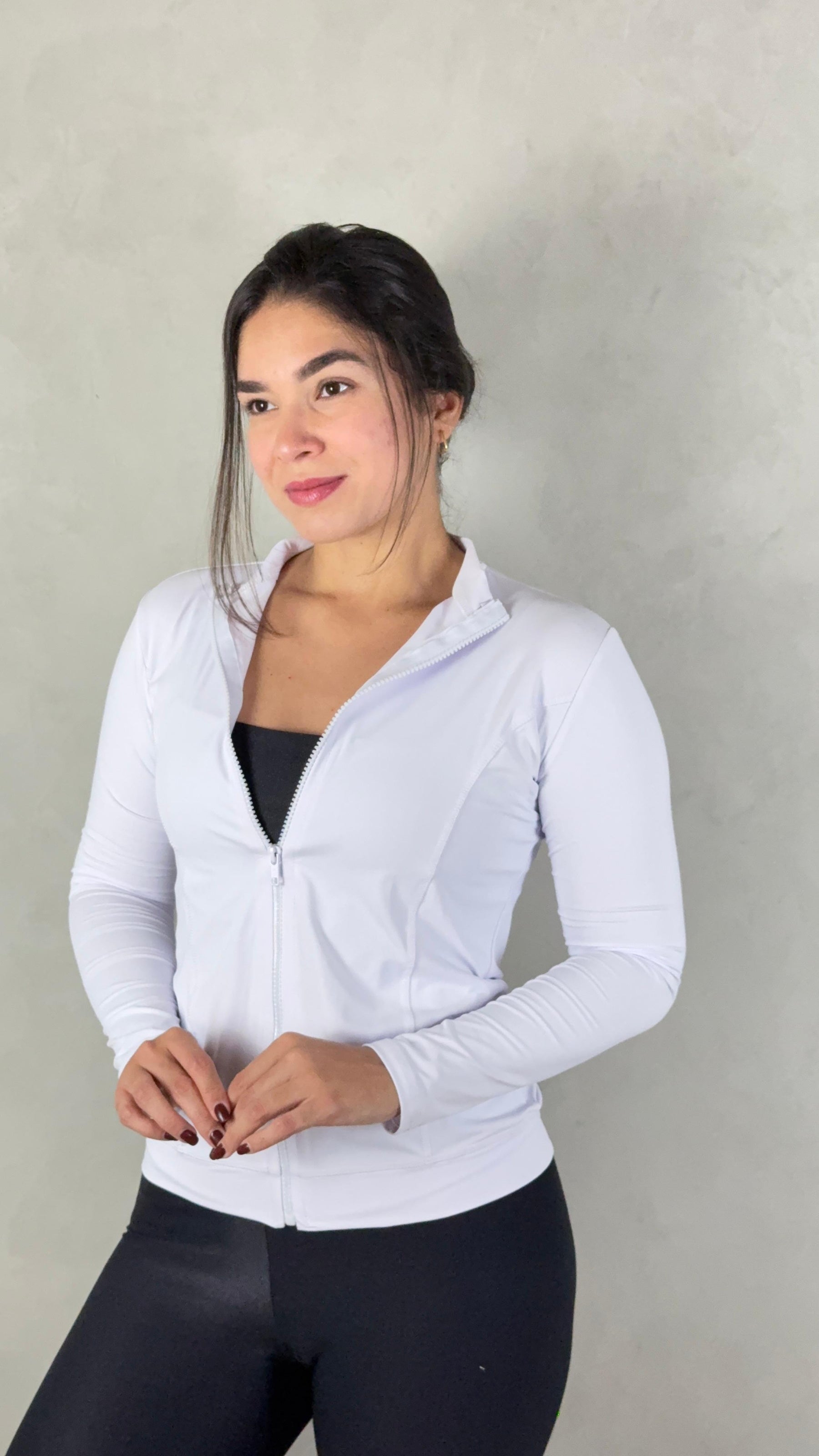 Casaco Fit Vibe - Branco