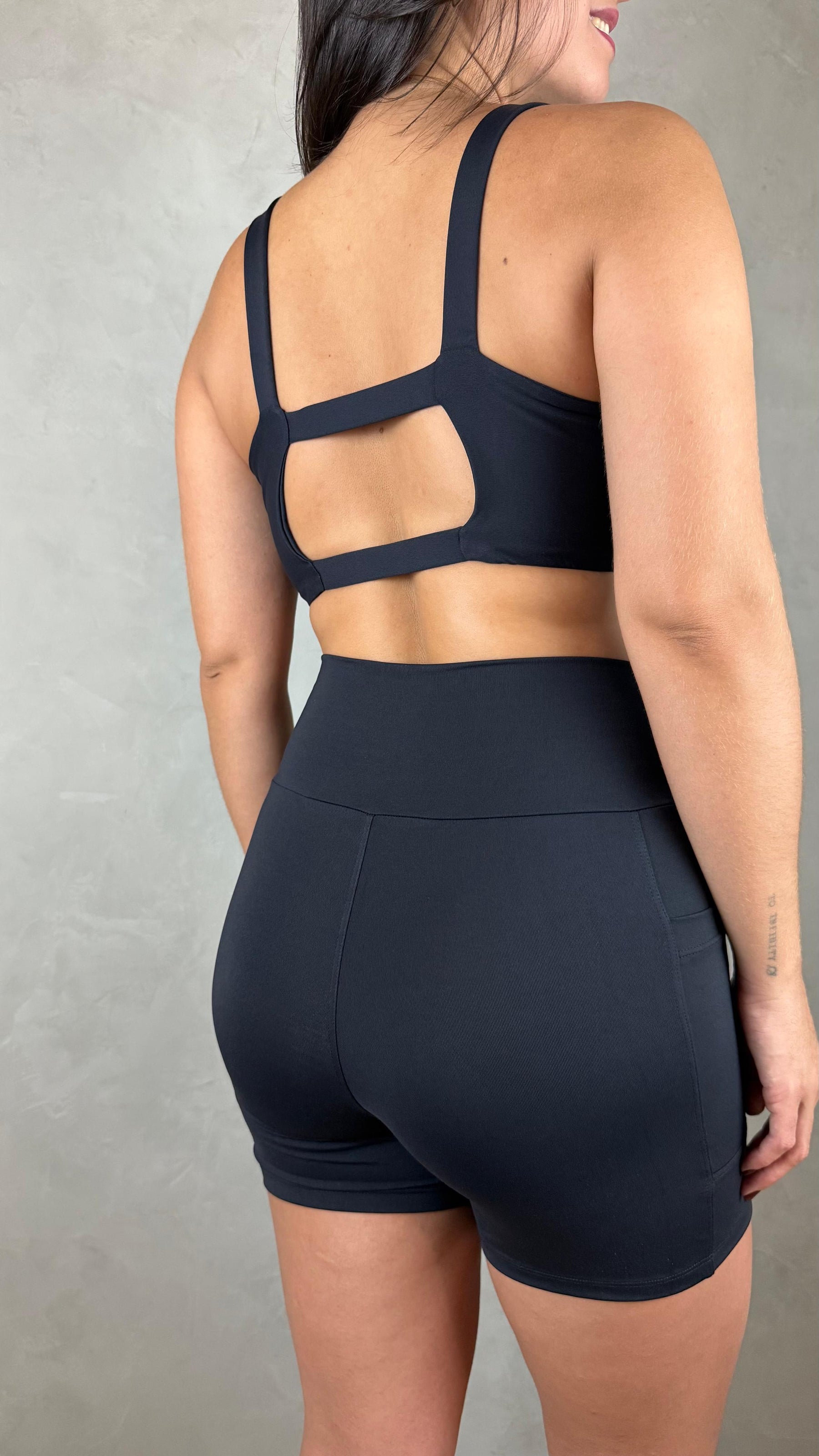 Conjunto de Short Speed - Preto