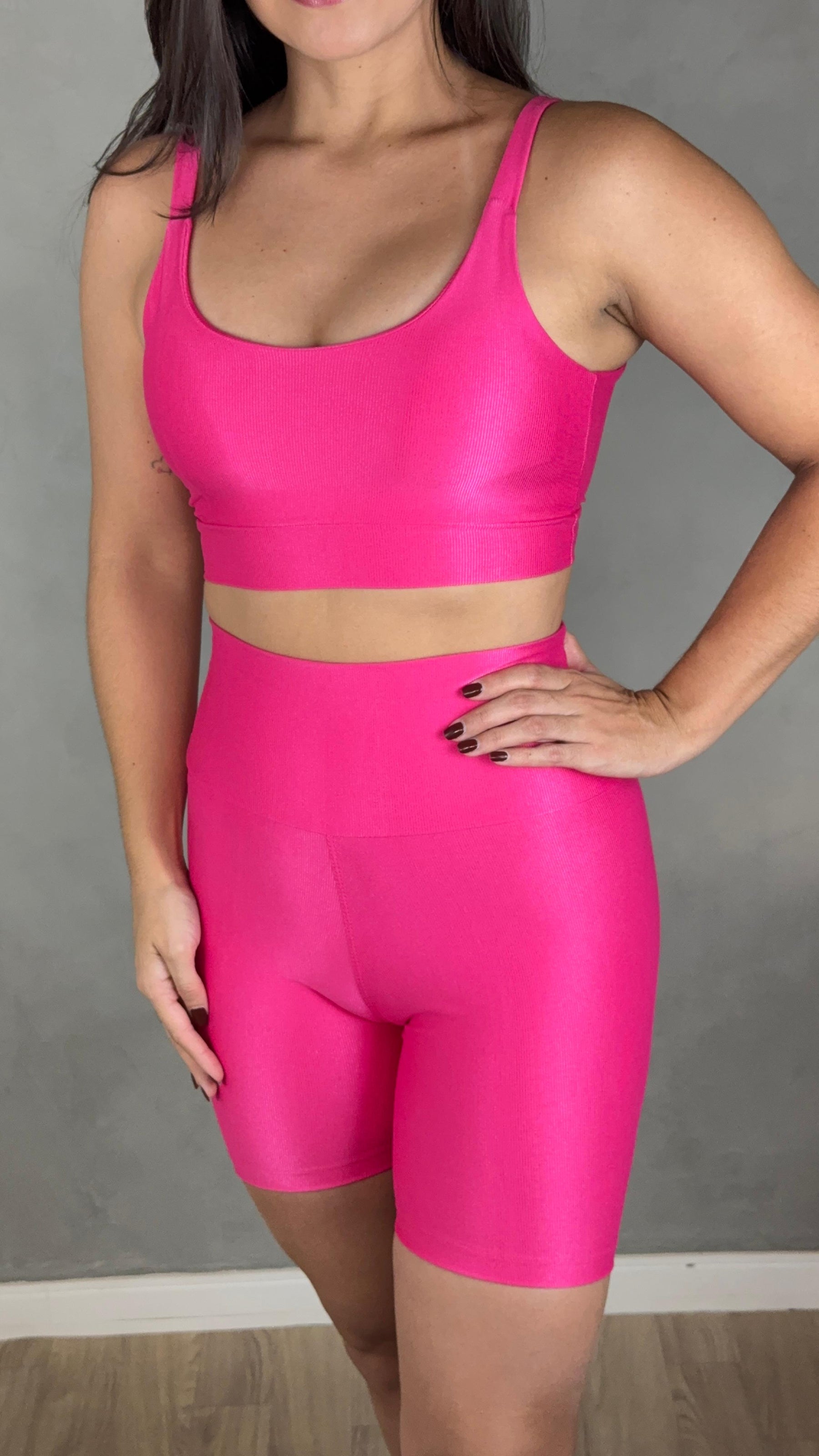 Conjunto Bermuda Wonder - Pink