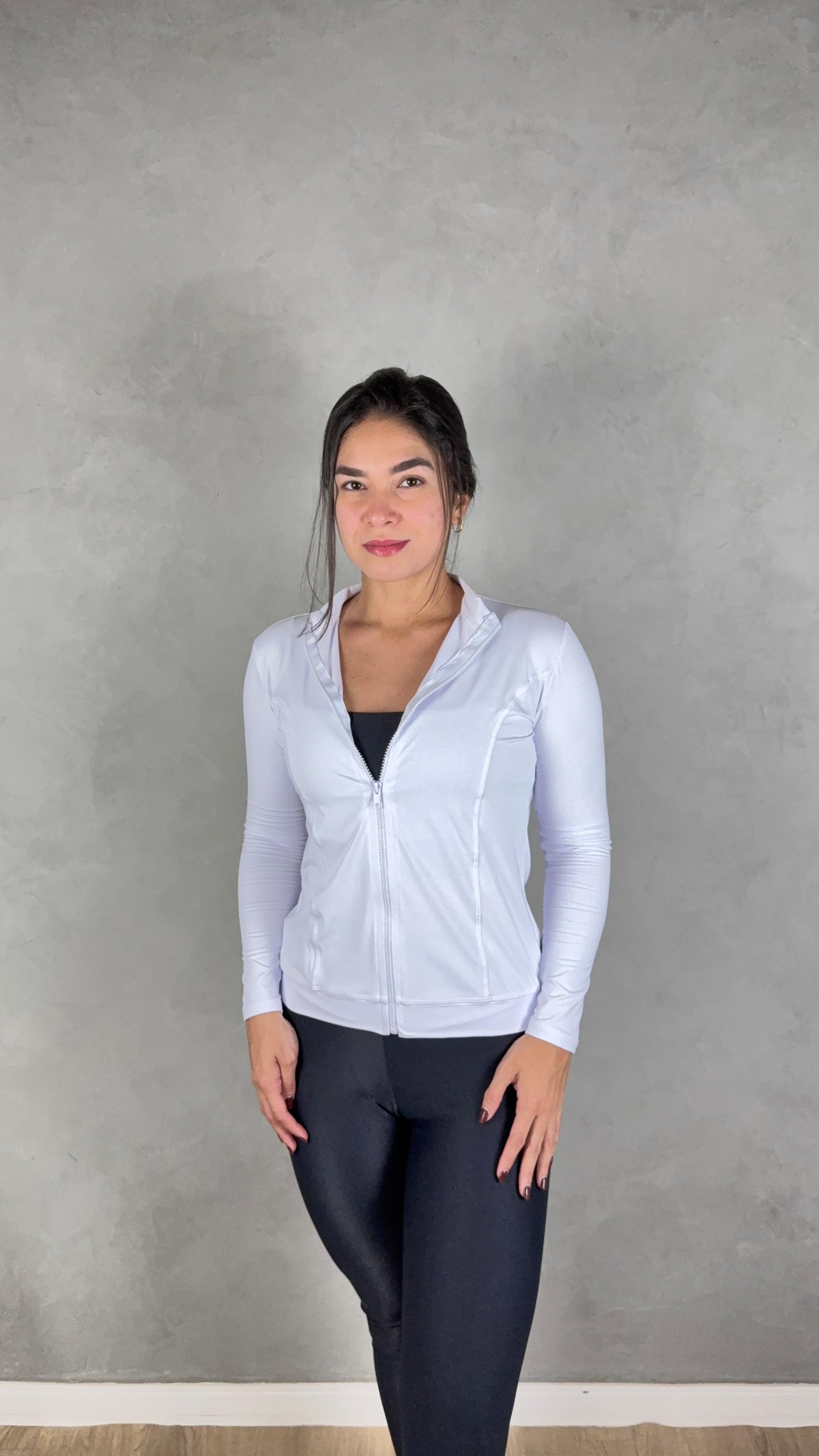 Casaco Fit Vibe - Branco