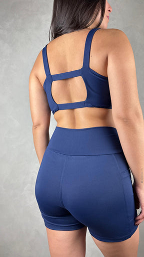 Conjunto de Short Speed - Azul Marinho