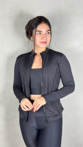 Casaco Fit Vibe - Preto