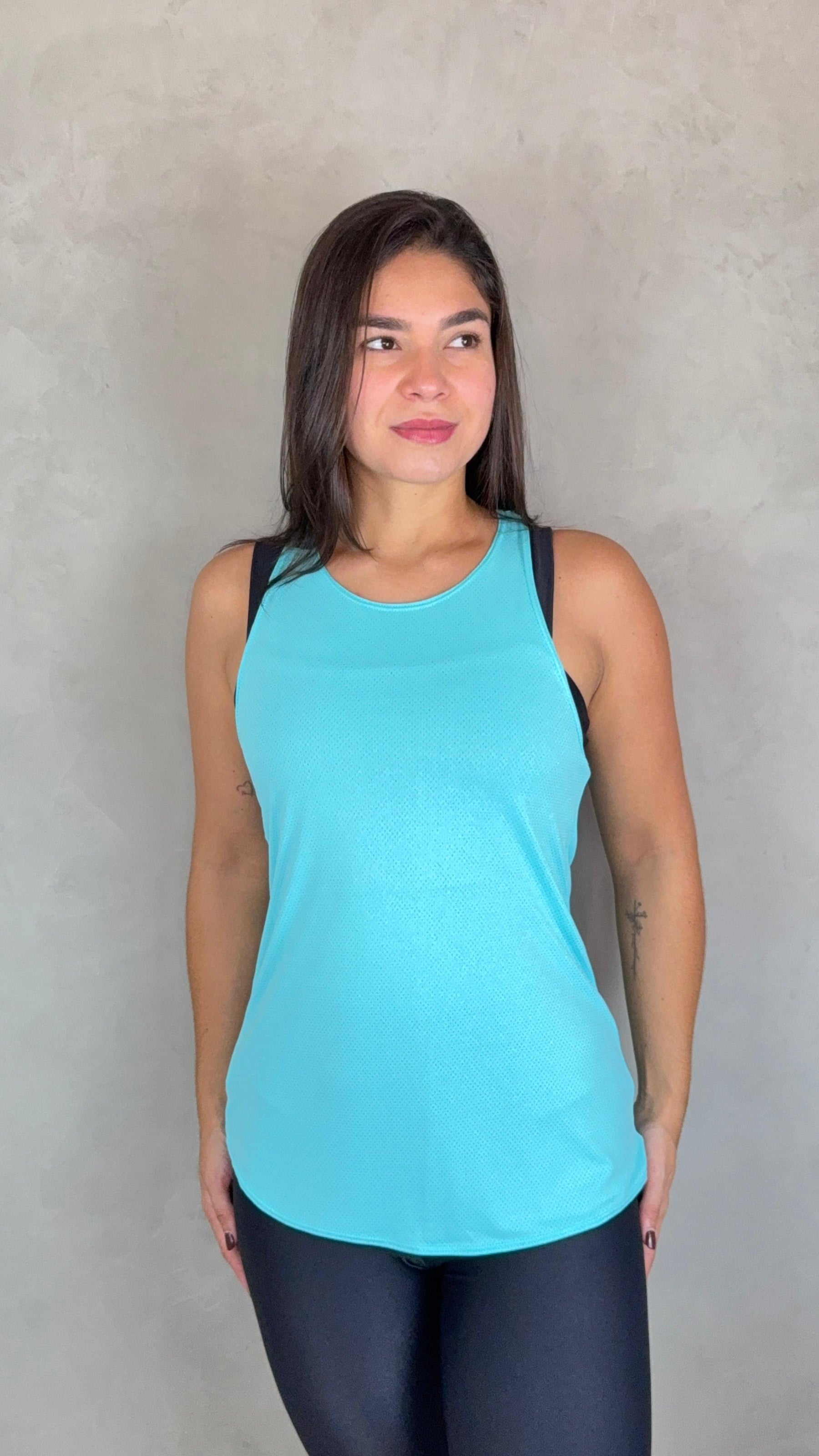 Regata Poliamida - Verde Água