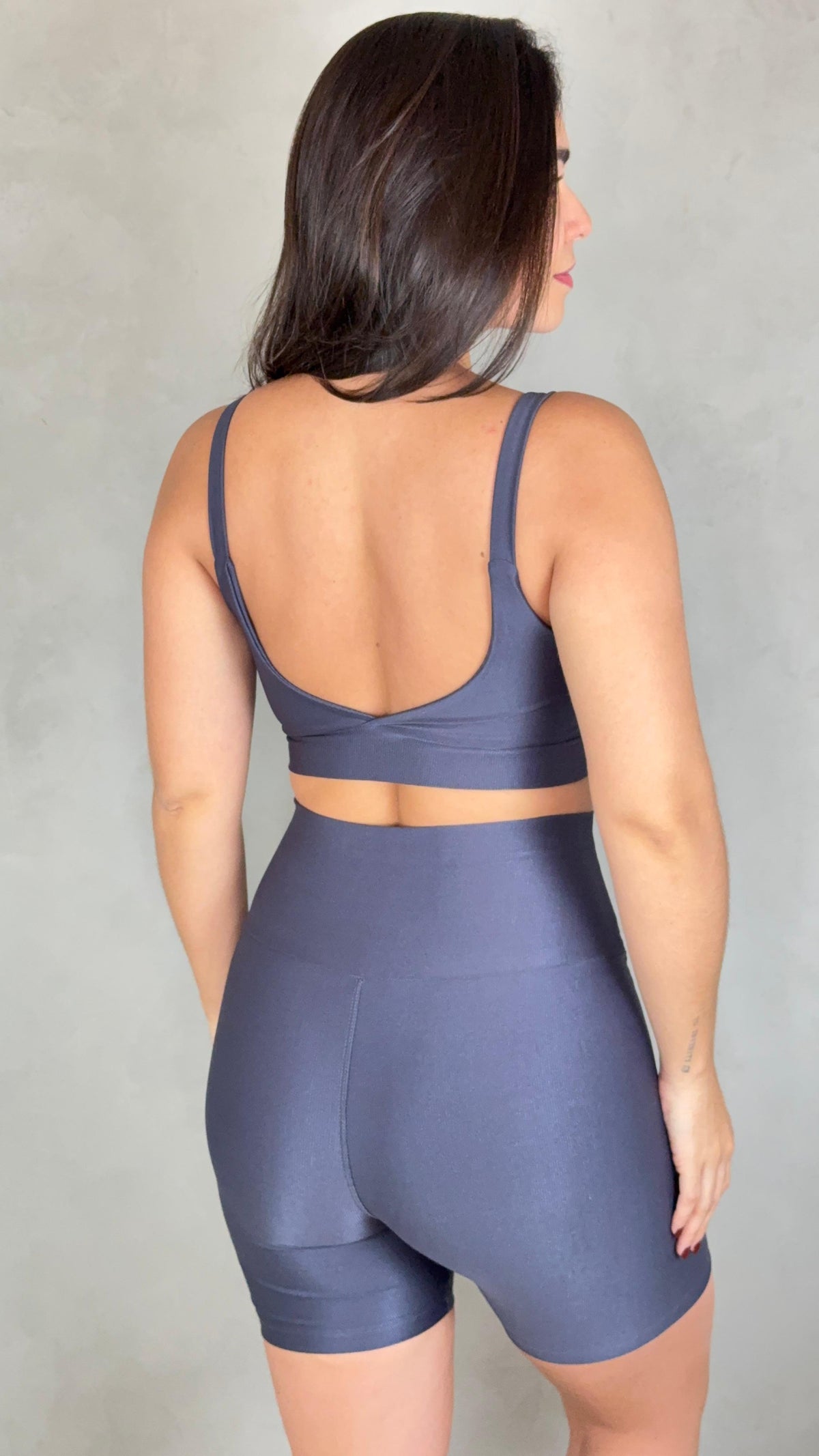 Conjunto Bermuda Wonder - Chumbo