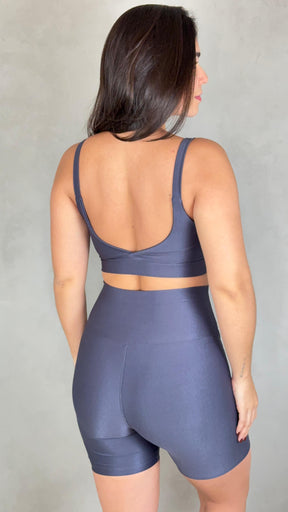 Conjunto Bermuda Wonder - Chumbo