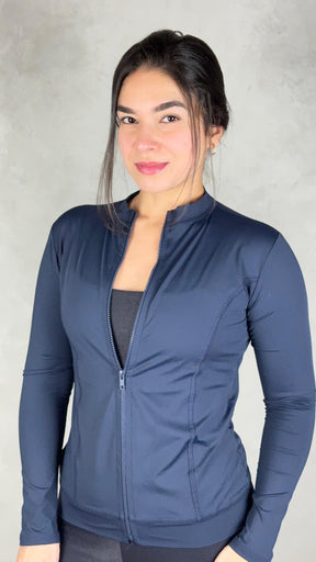 Casaco Fit Vibe - Azul Marinho