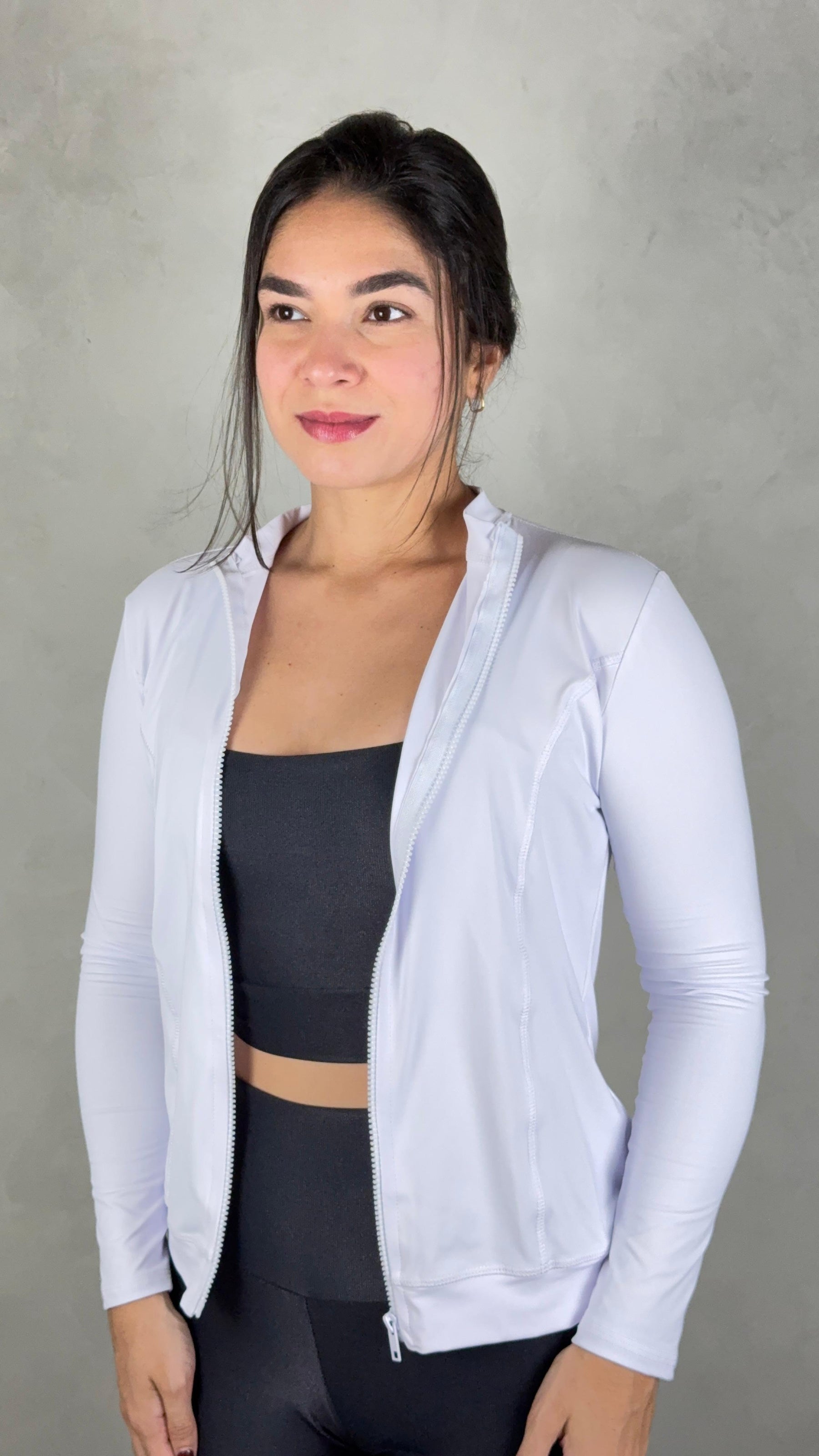 Casaco Fit Vibe - Branco