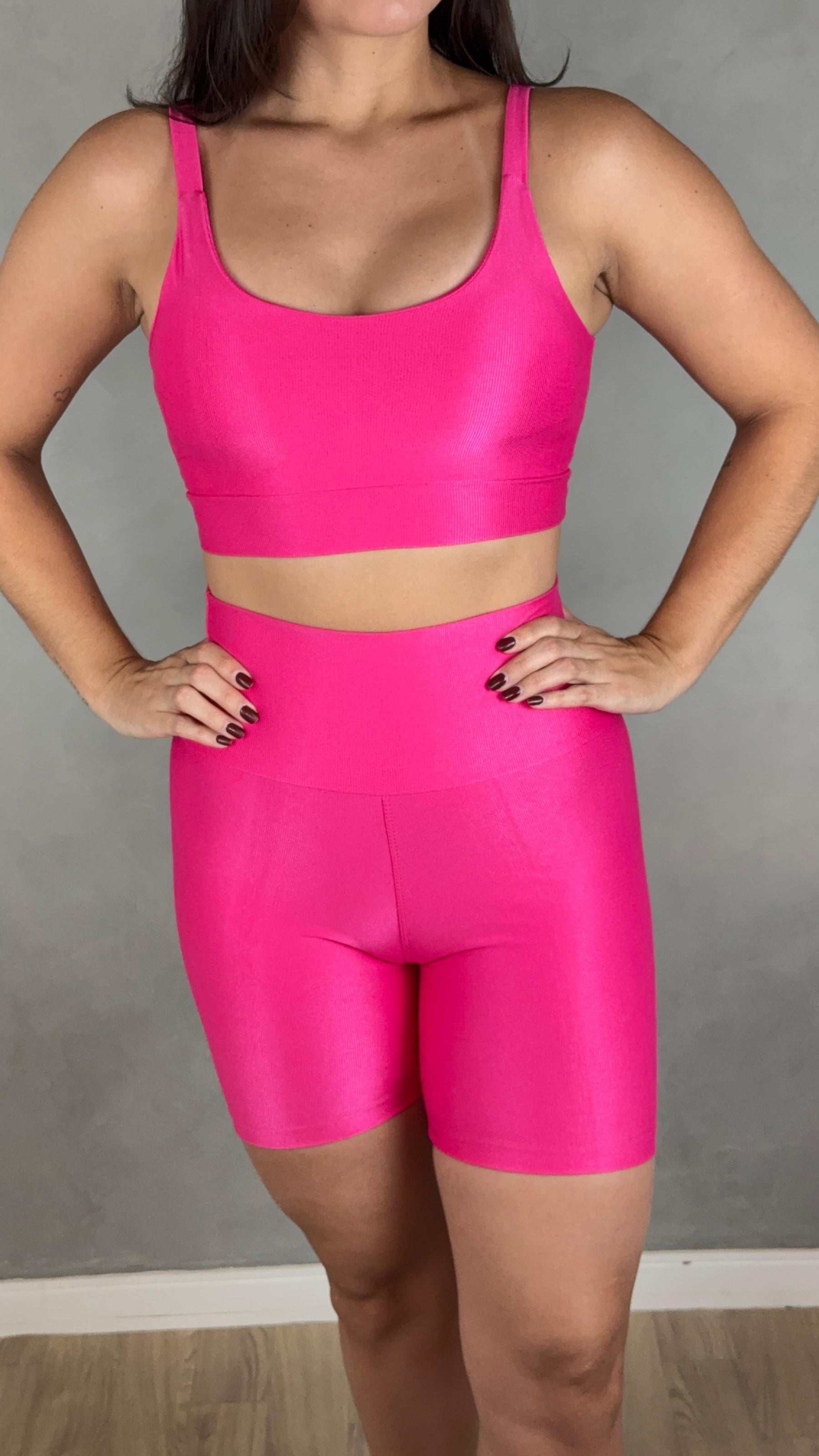 Conjunto Bermuda Wonder - Pink