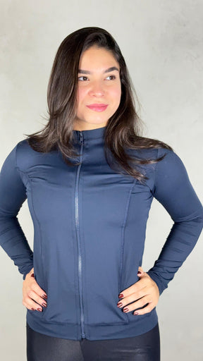 Casaco Fit Vibe - Azul Marinho