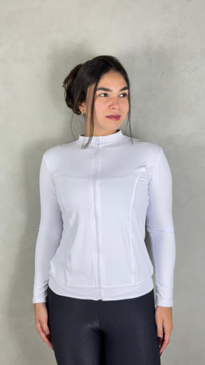 Casaco Fit Vibe - Branco