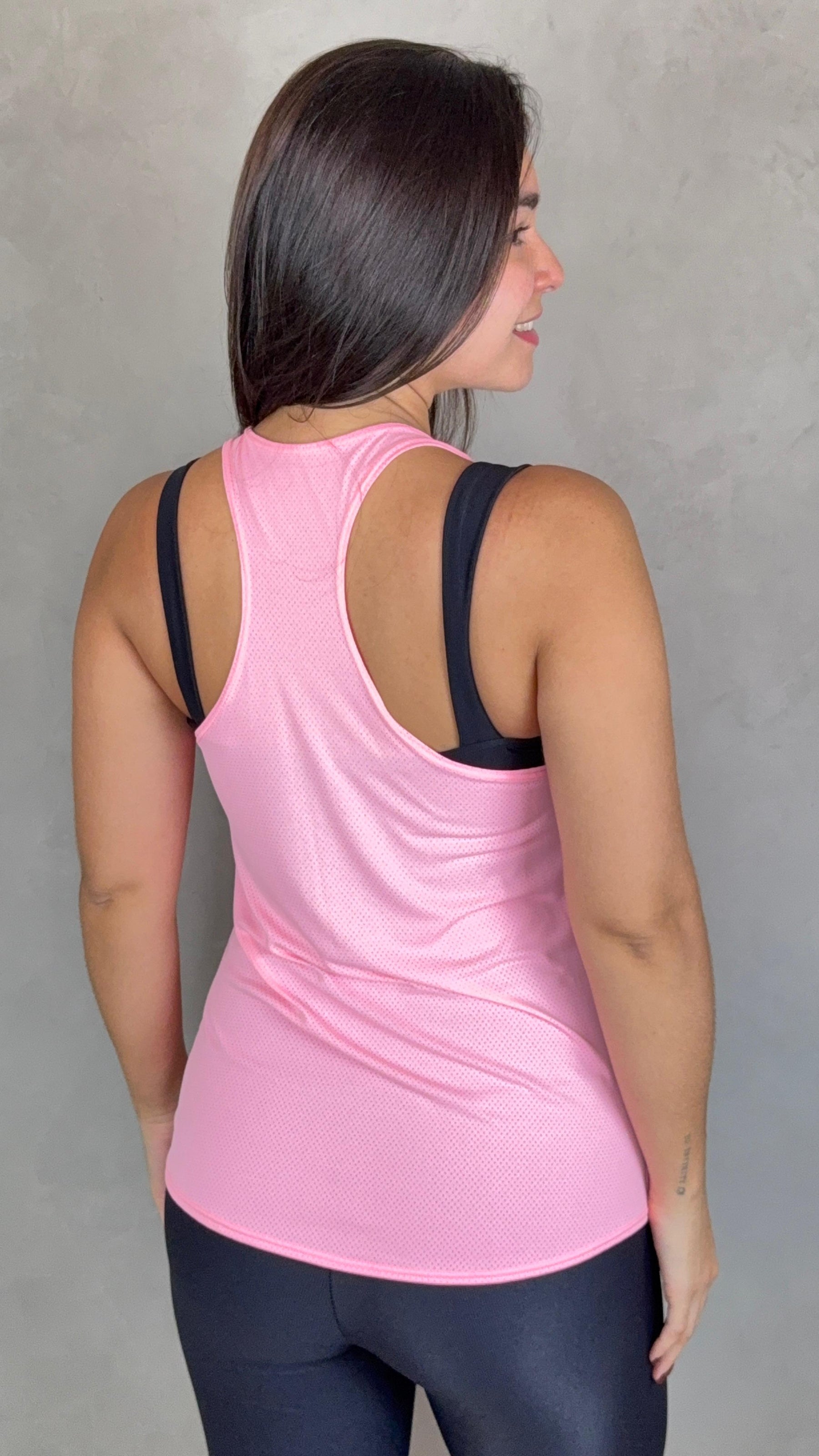 Regata Poliamida - Rosa Neon