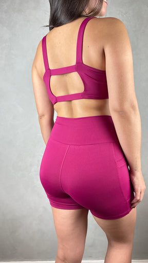 Conjunto de Short Speed - Cereja