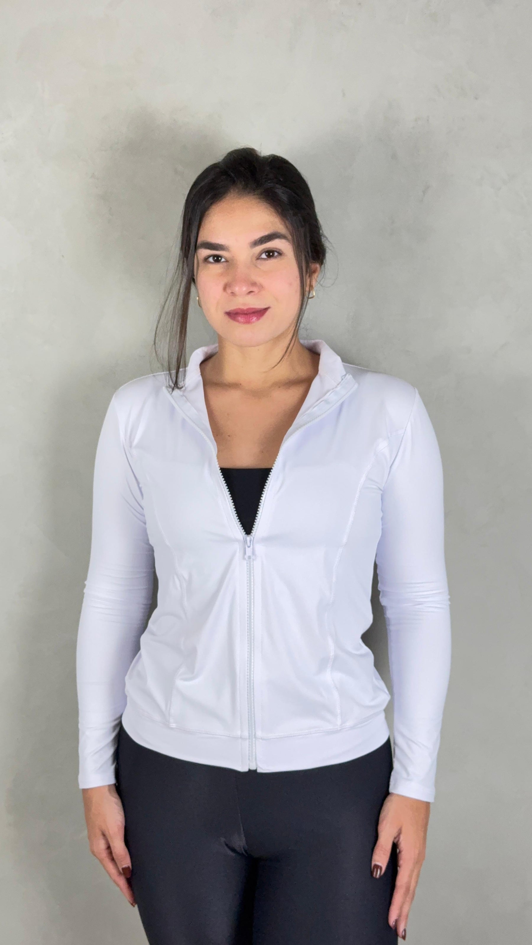 Casaco Fit Vibe - Branco