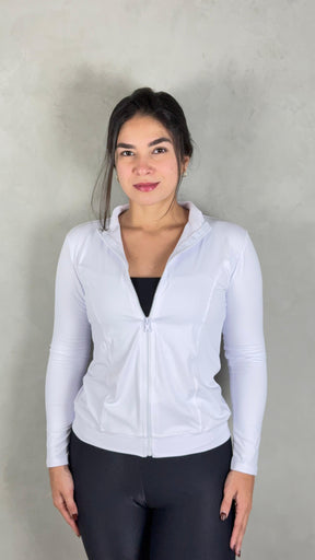 Casaco Fit Vibe - Branco