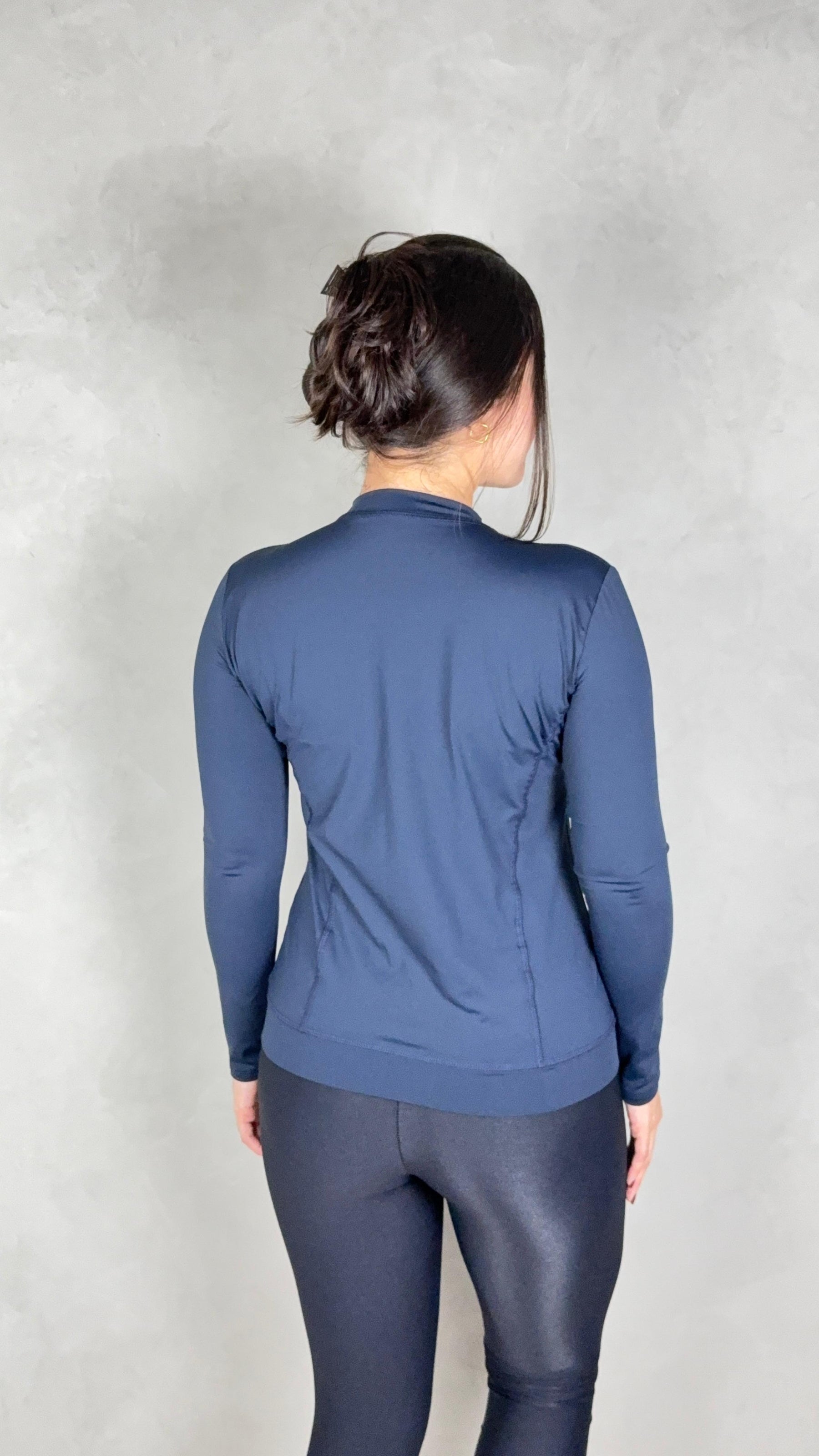 Casaco Fit Vibe - Azul Marinho