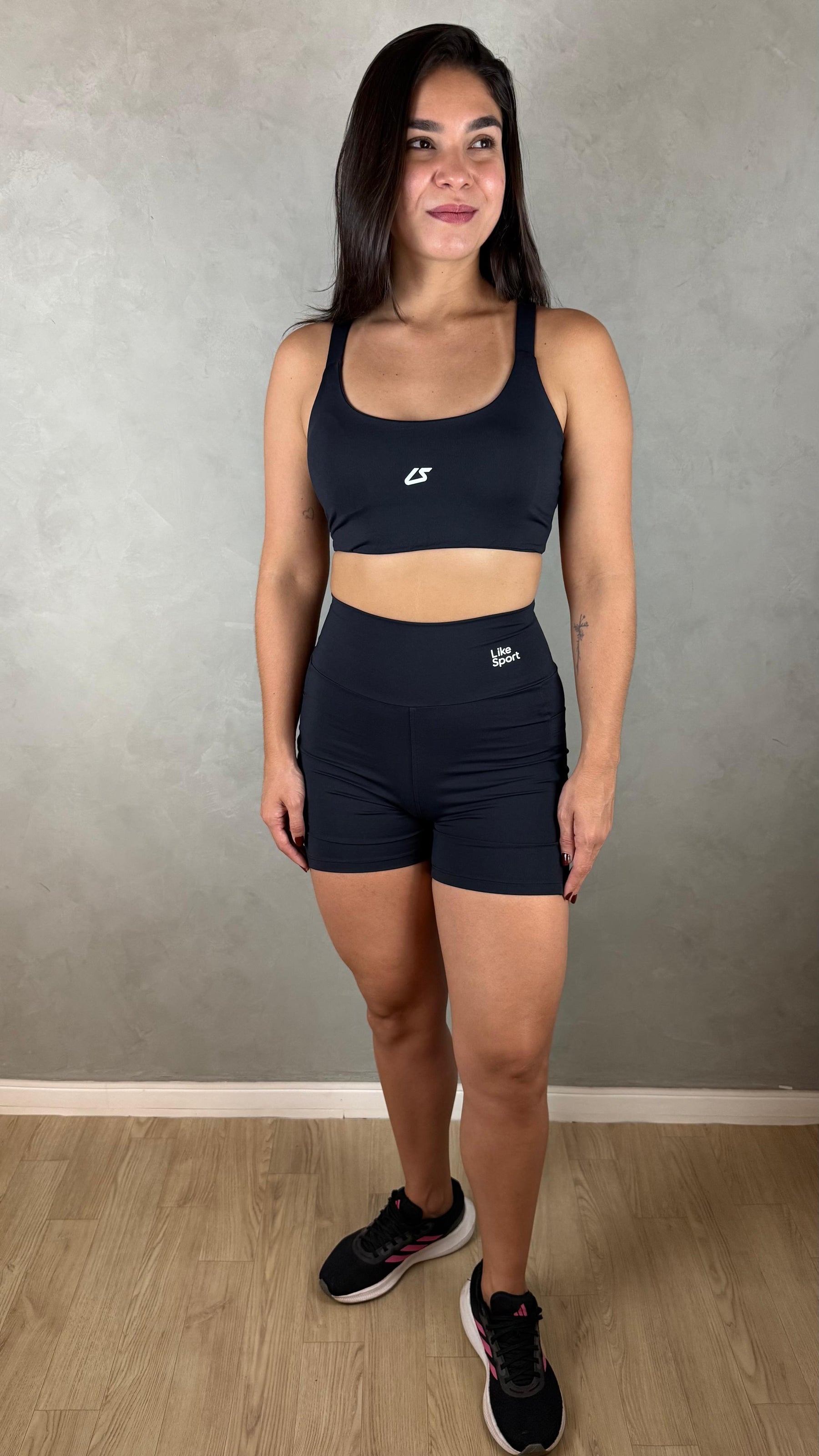 Conjunto de Short Speed - Preto