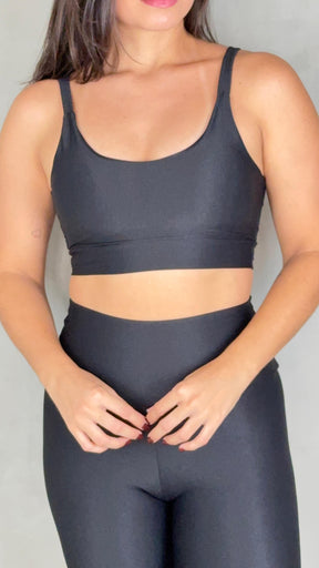 Conjunto Bermuda Wonder - Preto