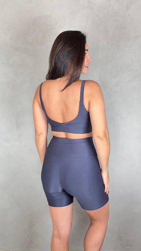 Conjunto Bermuda Wonder - Chumbo