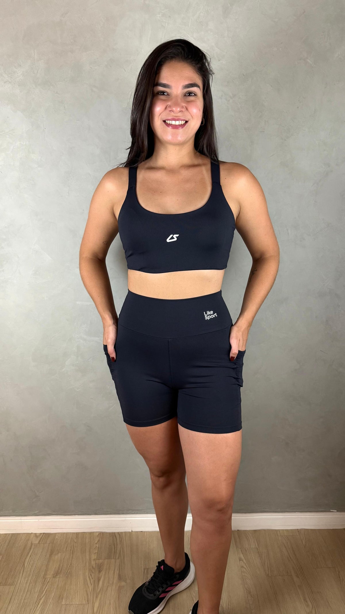 Conjunto de Short Speed - Preto