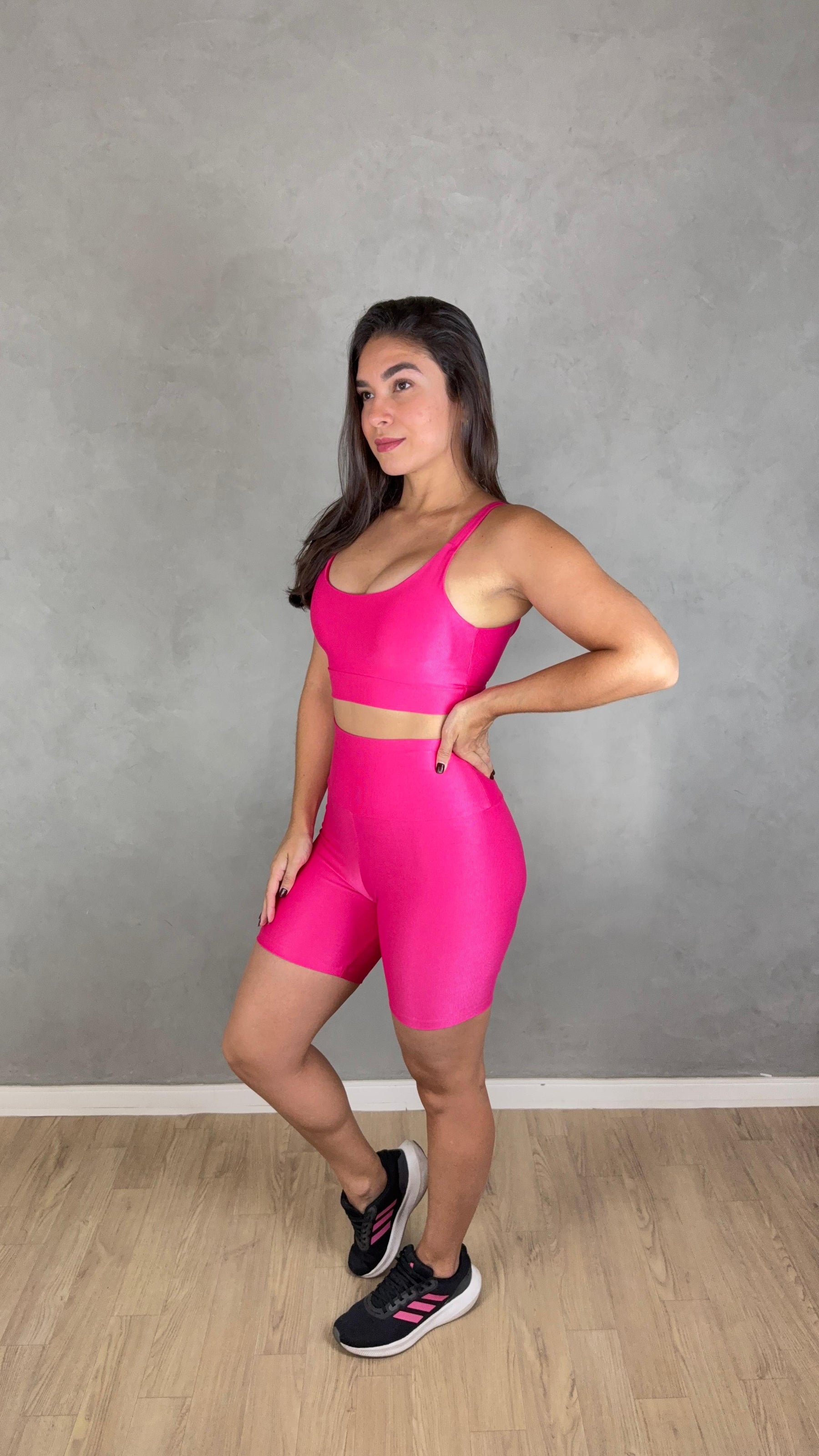 Conjunto Bermuda Wonder - Pink