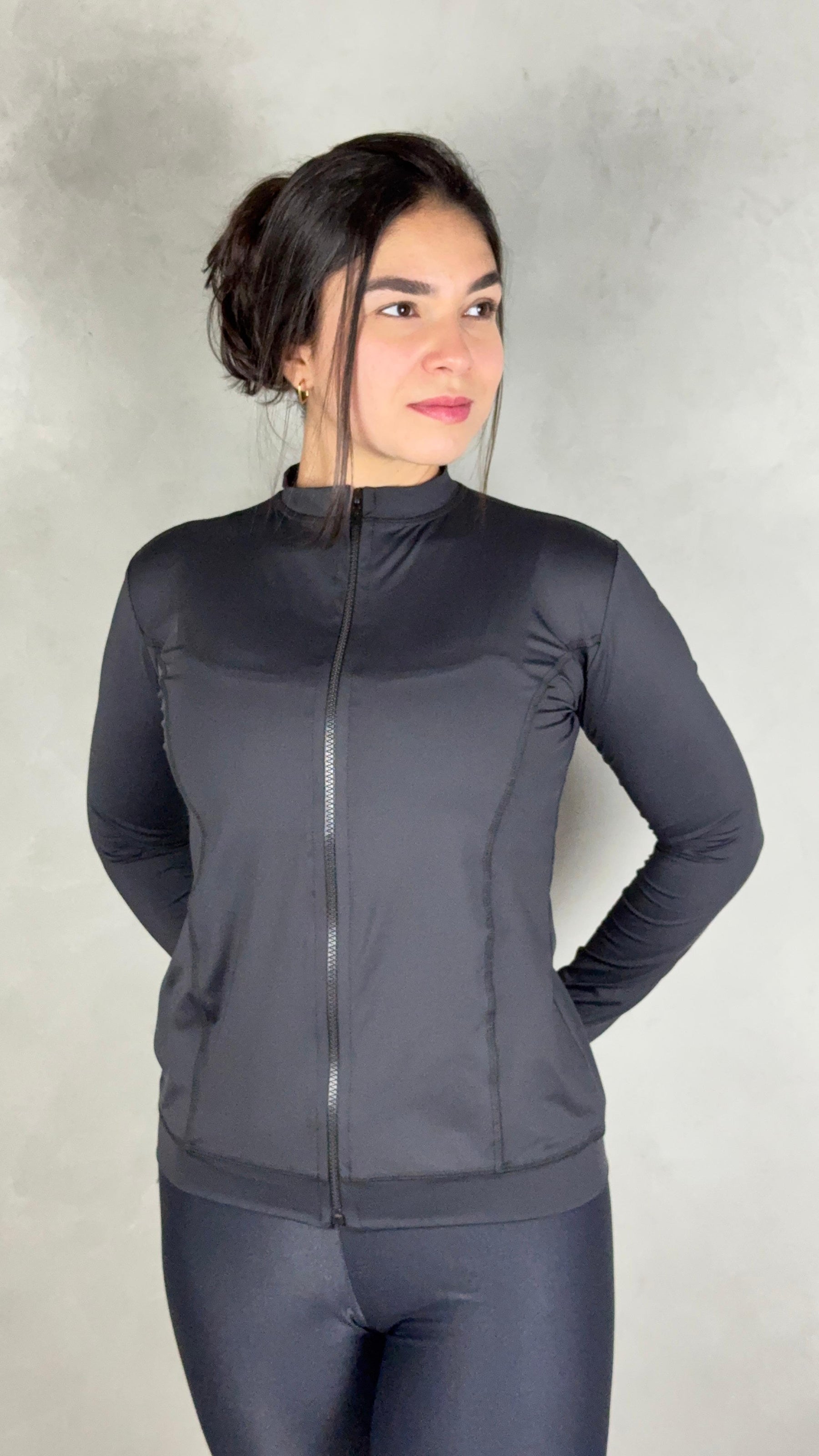 Casaco Fit Vibe - Preto