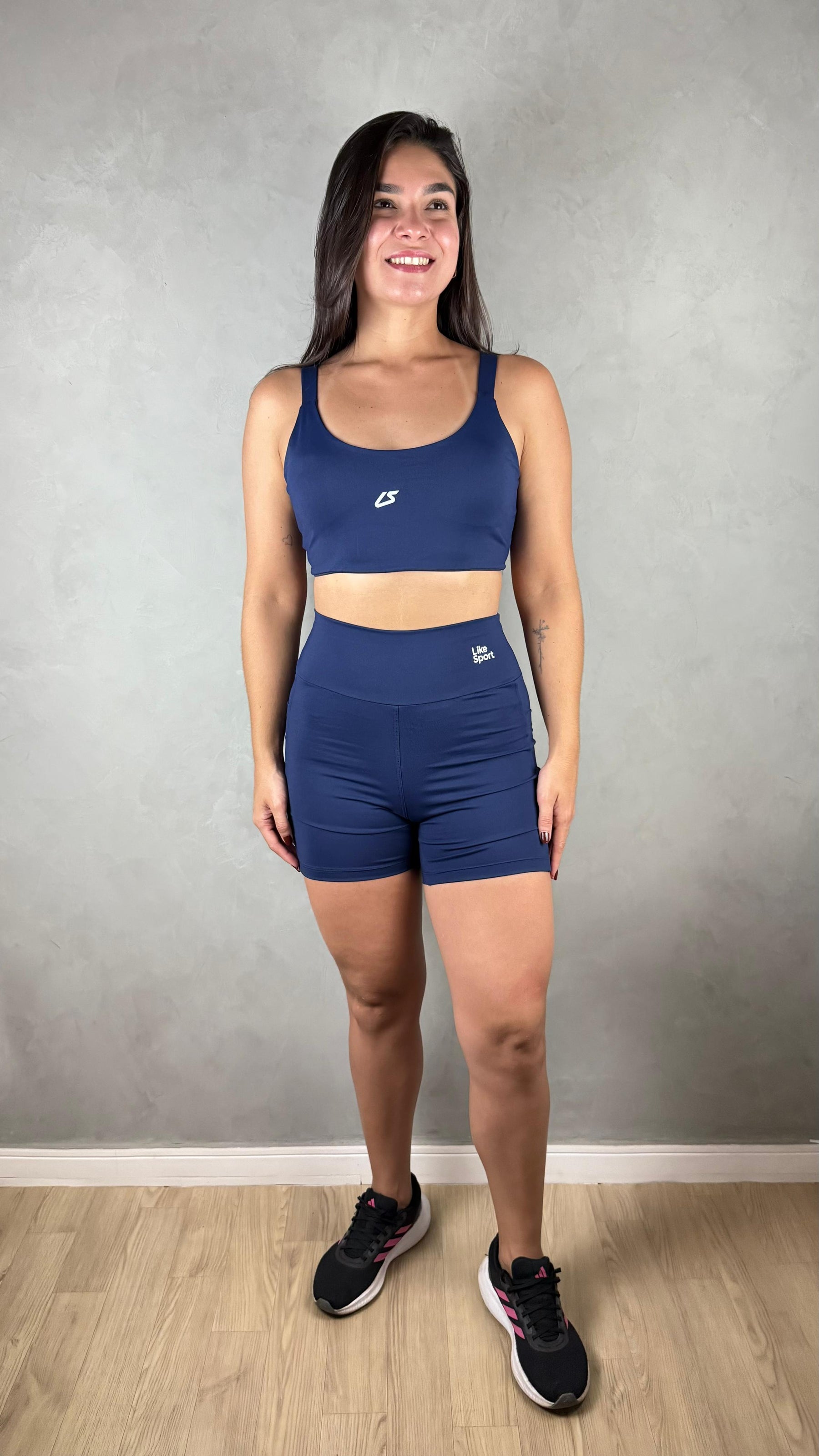 Conjunto de Short Speed - Azul Marinho