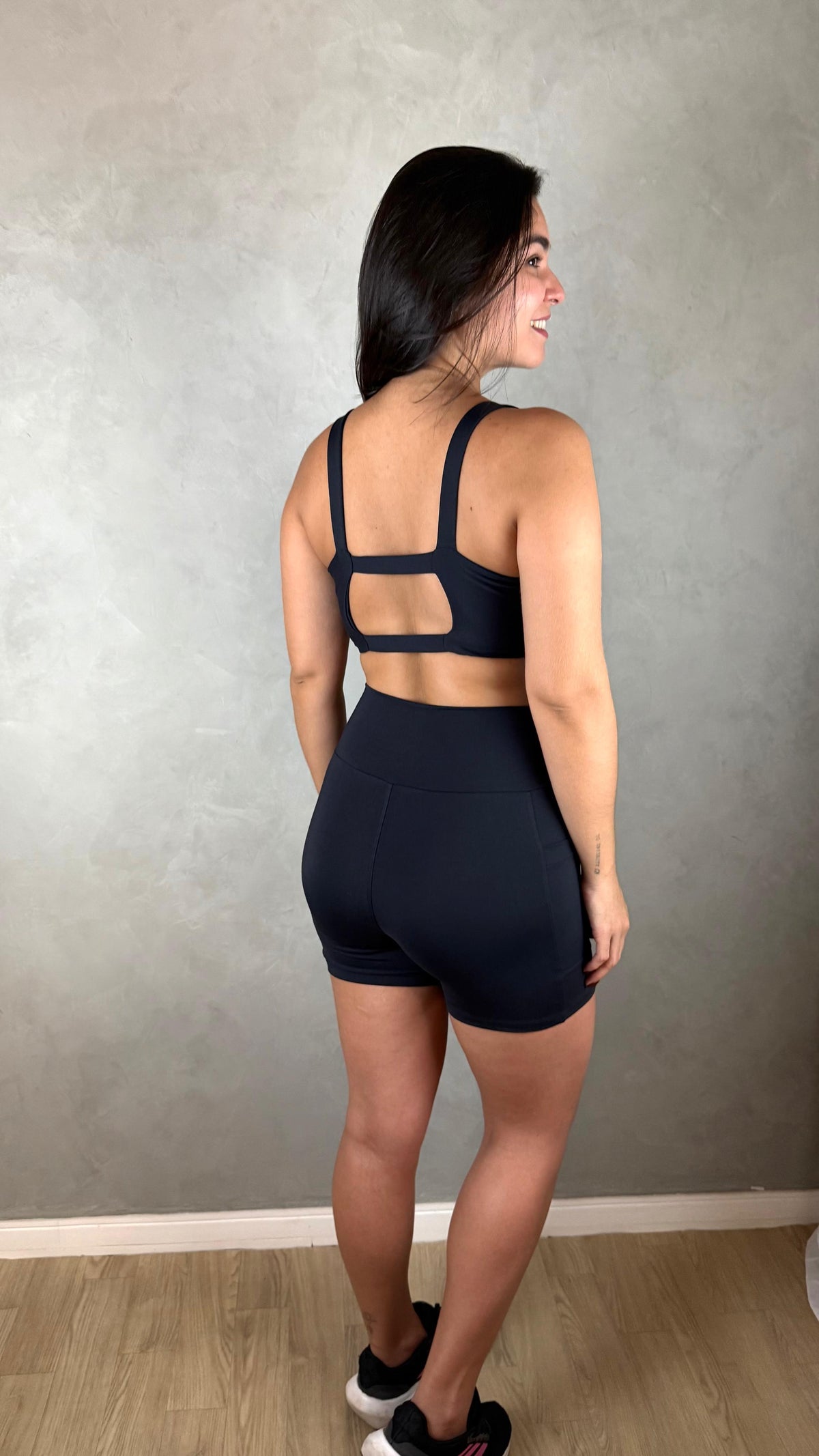 Conjunto de Short Speed - Preto